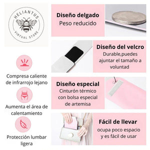 Cinturón de alivio del dolor menstrual
