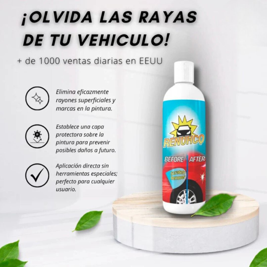 CERA QUITA RAYONES PARA VEHICULOS
