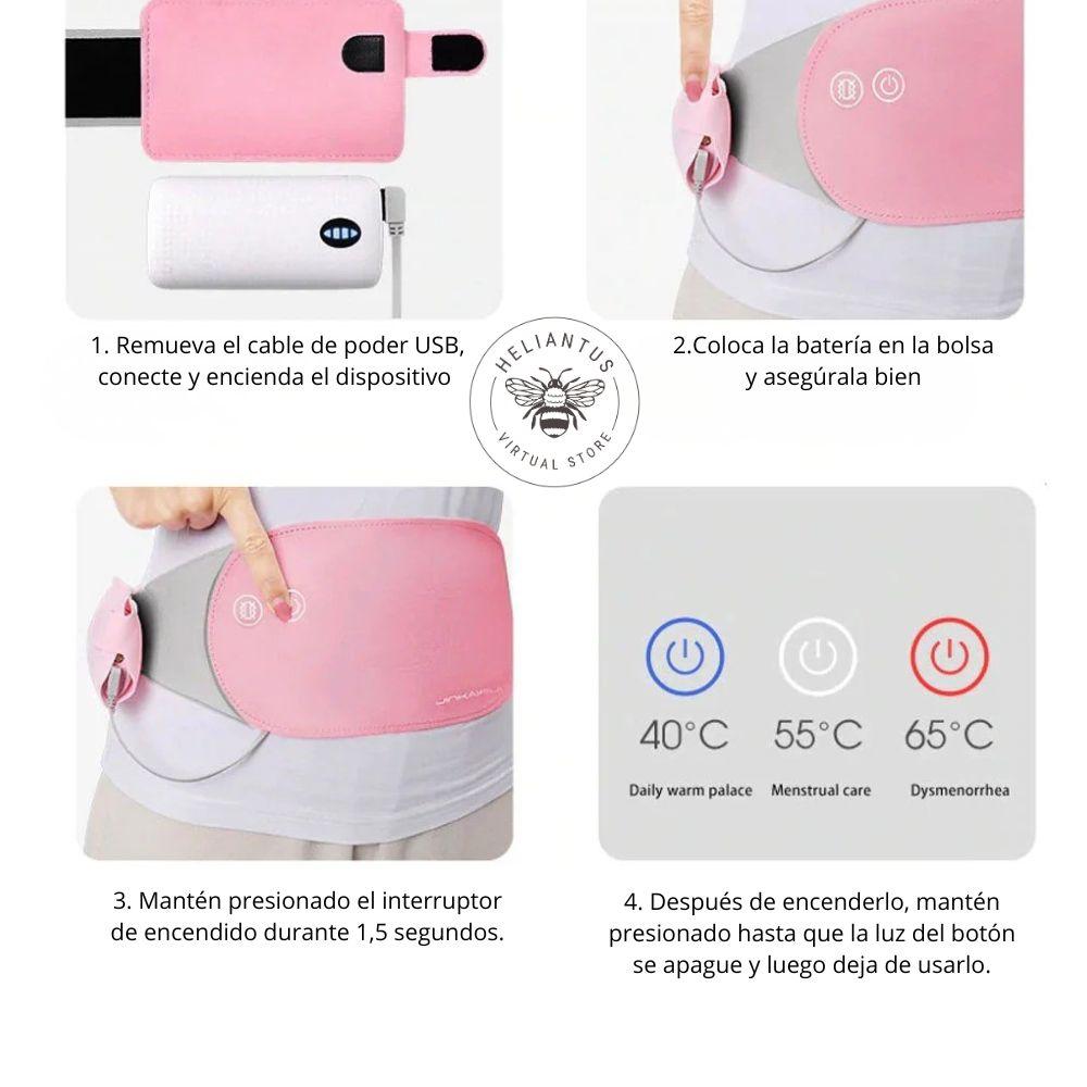 Cinturón de alivio del dolor menstrual