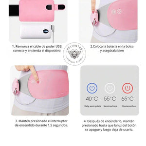 Cinturón de alivio del dolor menstrual