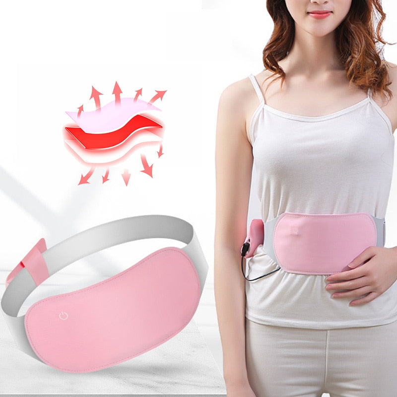 Warm Palace Belt Heating Belt Big Aunt Artifact Warm Belly Cold Treatment 