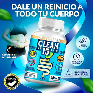 15 DAYS CLEANSE - (Limpieza de Colón)